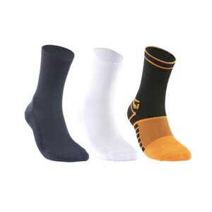Bullpadel Socks 3-pack Black/White/Orange, L