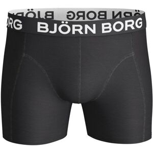 Björn Borg Solid Cotton Stretch Shorts Black, M