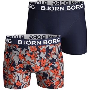 Björn Borg Sammy Shorts  Blue/Vintage Flower 2-pack, M