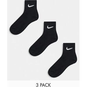 Nike Training - Everyday Lightweight - Lot de 3 paires de chaussettes - Noir Noir M unisex