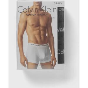 Calvin Klein Underwear COTTON STRETCH TRUNK 3PK men Boxers & Briefs black en taille:M - Publicité