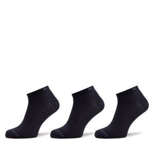 Lot de 3 paires de chaussettes basses homme Calvin Klein 701218718 Navy 003 - Publicité