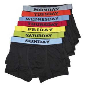 Universal Textiles Mens Days Of The Week Boxer Shorts / Underwear (Pack Of 7) - Publicité