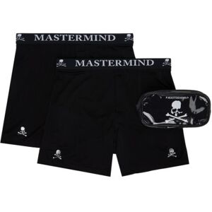 MASTERMIND WORLD Ensemble de deux boxers noirs - M - Publicité