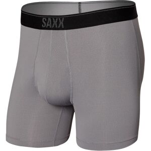 - Quest Quick Dry Mesh Boxer Brief Fly - Sous-vêtement synthétique taille S, gris