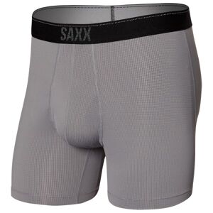 - Quest Quick Dry Mesh Boxer Brief Fly - Sous-vêtement synthétique taille M, gris