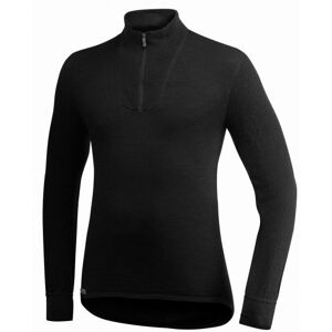 - Zip Turtleneck 200 - Sous-vêtement mérinos taille M, noir