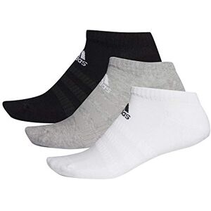 Adidas Cush Low 3PP Chaussettes Mixte Adulte, Medium Grey Heather/White/Black, FR : M (Taille Fabricant : KM) - Publicité