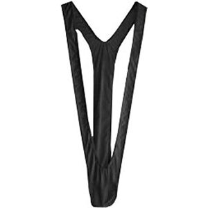 Acizi String Borat Mankini pour Homme (Noir),Taille unique - Publicité