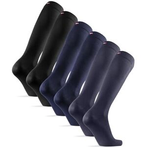 DANISH ENDURANCE Knee-High Bamboo Dress Socks, 3 Pack (Multicolour (1x Black, 1x Grey, 1x Navy), 43-47) - Publicité