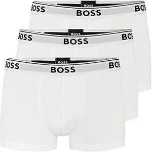 BOSS Lot de 3 boxers Power pour homme, 100 blanc., XXL - Publicité