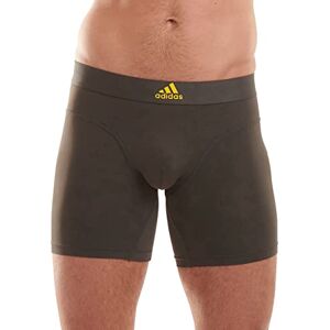 Adidas Sports Underwear Boxer Brief Caleçon Boxeur, Black w Butternut Stripes, M Homme - Publicité