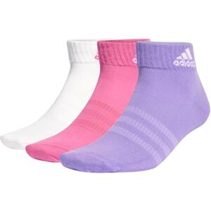 Adidas T SPW ANK 3P Socks Unisex preloved fuchsia/white/violet fusion L - Publicité