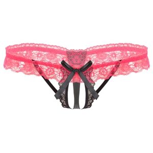 ranrann Homme Sissy Lingerie String Sexy Dentelle sous-vêtement Gay Slip Transparent Extensible Jockstrap Thong Bikini G-String Panties Underwear Underpants Type M Noir Taille Unique - Publicité