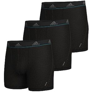 Adidas Active Micro Flex Vented Trunk (3PK) sous-vêtement, Schwarz, M Homme - Publicité