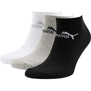 Puma Chaussettes basses invisibles Gris/Blanc/Noir 43-46 - Publicité