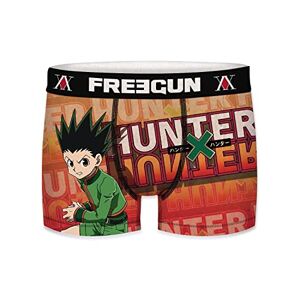 FREEGUN Boxer Homme Hunter X Hunter, Caleçon Homme Gon Freecss, Original et Confortable, Multicolore, Taille 2XL - Publicité