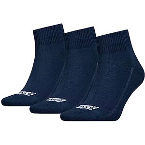 Levis Quarter Chaussettes, Bleu Marine, 35/38 (Lot de 3) Unisexe - Publicité