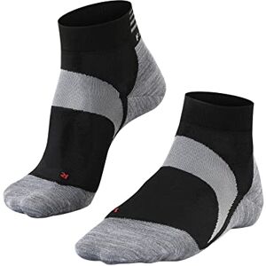 Falke BC6 Short Racing chaussettes de cyclisme mixte adulte respirantes séchage rapide véganes blanc noir courtes fines légères contact direct avec la chaussure 1 paire, 42-43, Noir (Black-Mix 3010) - Publicité