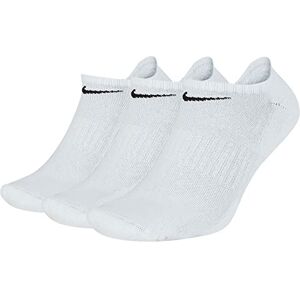 Nike Homme Nk Everyday Cush Ns 3pr Chaussettes, Blanc/Noir, S EU - Publicité