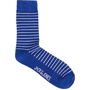 Jack & Jones Jackay Stripe Sock Noos Chaussettes, Bleu Nautique, Taille Unique Homme - Publicité