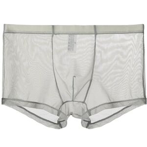 lclvld Boxer Sexy pour Hommes Pantalons Transparents Transparents sous-v괥ments Lingerie Sexy sous-v괥ments Transparents,Gris,3XL - Publicité