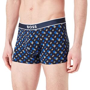 BOSS Hommes Trunk 24 Print Boxer Court Coupe Regular Rise en Coton Stretch à imprimé saisonnier - Publicité