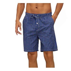 Nieery Bas de Pyjama Homme Short Pyjama Homme Pantalon Pyjama avec des poches Vêtements de nuit Short à carreaux en coton pour la maison Pantalon de Pyjama Court - Publicité