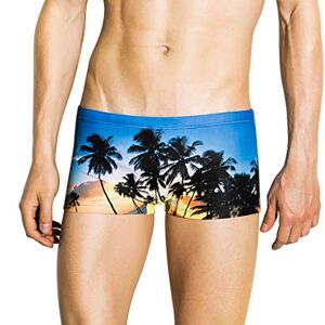 KPPONG Boxer de Bain Homme Freegun Sexy Mode Shorts de Bain 3D Imprimé Caleçon Briefs, Soldes Séchage Rapide Maillot de Bain Hawai - Publicité