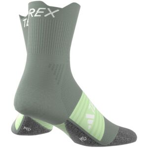 adidas Terrex Trail Agravic Socks - Chaussettes trail Silver Green L (43 - 45) - Publicité