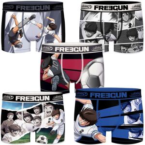 Oliver Benji Captain Tsubasa Microfiber  Boxer 5 Units Multicolore M Homme Multicolore M male