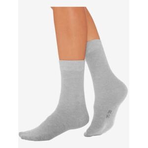 Chaussettes basiques socquettes basiques pour toutes les occasions - Lavana - marron MARRON 41/44