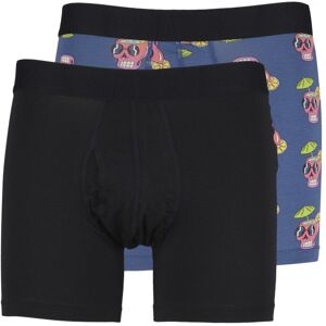 - Droptemp Cooling Cotton Boxer Brief Fly 2Pk - Sous-vêtement taille XL, noir