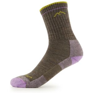 - Women's Hiker Micro Crew Midweight With Cushion - Chaussettes de randonnée taille L, brun