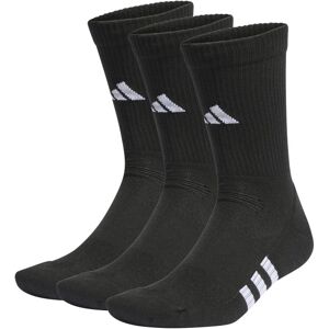 adidas - Performance Cushioned Crew 3-Pack - Chaussettes multifonctions taille XL, noir - Publicité