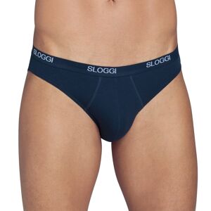 Sloggi Slip Fermé Forme Mini - Homme Bleu 2XL