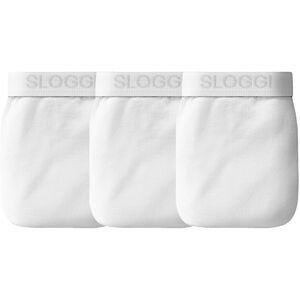 Sloggi Slip fermé forme midi - lot de 3 - 103/108 - Blanc - SloggiLe slip Sloggi® Basic conçu avec la technologie FreeFit Xmove dans un coton révolutionnaire, ultra doux !2XLBlanc