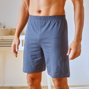 Blancheporte Short Pyjama Coton Uni - Homme Bleu S/44/46