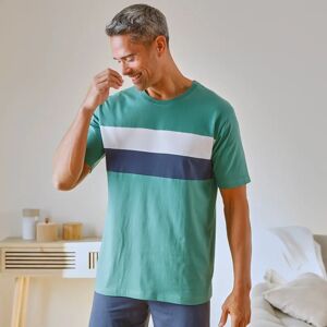 Blancheporte T-shirt Pyjama Manches Courtes Vert - Homme Vert XL