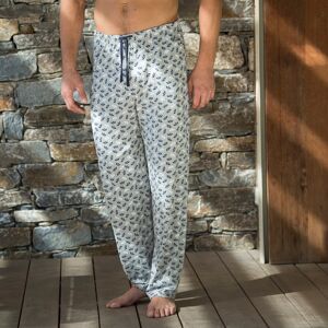 Blancheporte Pantalon Pyjama Imprimé - Homme Gris 36/38