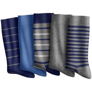 Blancheporte Mi-chaussettes fantaisie - lot de 5 paires - BlancheporteFraîcheur du coton majoritaire, qualité exceptionnelle et confort absolu en mix version rayée et unie. Les mi-chaussettes en lots ? Le choix gagnant !39/42Bleu