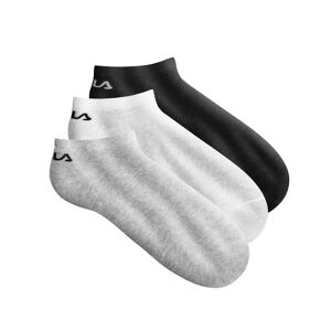 Fila Socquettes invisibles Fila® - lot de 3 paires - 43/46 - Blanc/gris/noir - FilaColoris sobres, discrétion et confort pour ce lot de 3 paires de socquettes invisibles de Fila®.43/46Blanc/gris/noir