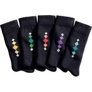 Blancheporte Mi-chaussettes fantaisie - lot de 5 paires - BlancheporteFraîcheur naturelle 75 % coton et qualité exceptionnelle pour ces mi-chaussettes fantaisie !35/38Vif