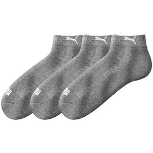 Puma Chaussettes basses matelassées quarter - lot de 3 paires - 39/42 - Gris - PumaFaites toujours un pas dans la bonne direction avec ses socquettes de sport matelassées de PUMA®.39/42Gris