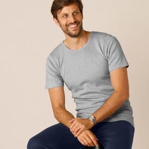 Blancheporte Tee-shirt sous-vêtement homme col rond manches courtes coton - lot de 2 - BlancheporteIndispensable pour les frileux, le tee-shirt Thermoperle® vous couvre de douceur et de chaleur. La grande longueur du dos permet de bien couvrir les reins e