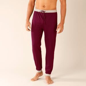 Blancheporte Pantalon Pyjama Bas Resserrés - Lot De 2 - Homme Gris/rouge 3XL/64/66