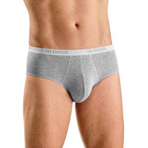 Sloggi Slip fermé forme midi - lot de 3 - 97/102 - Gris - SloggiLe slip Sloggi® Basic conçu avec la technologie FreeFit Xmove dans un coton révolutionnaire, ultra doux !XLGris