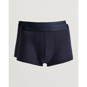 Sunspel 2-Pack Cotton Stretch Trunk Navy