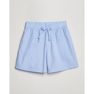 Tekla Poplin Pyjama Shorts Light Blue