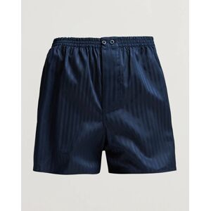 Zimmerli of Switzerland Mercerized Cotton Boxer Shorts Navy